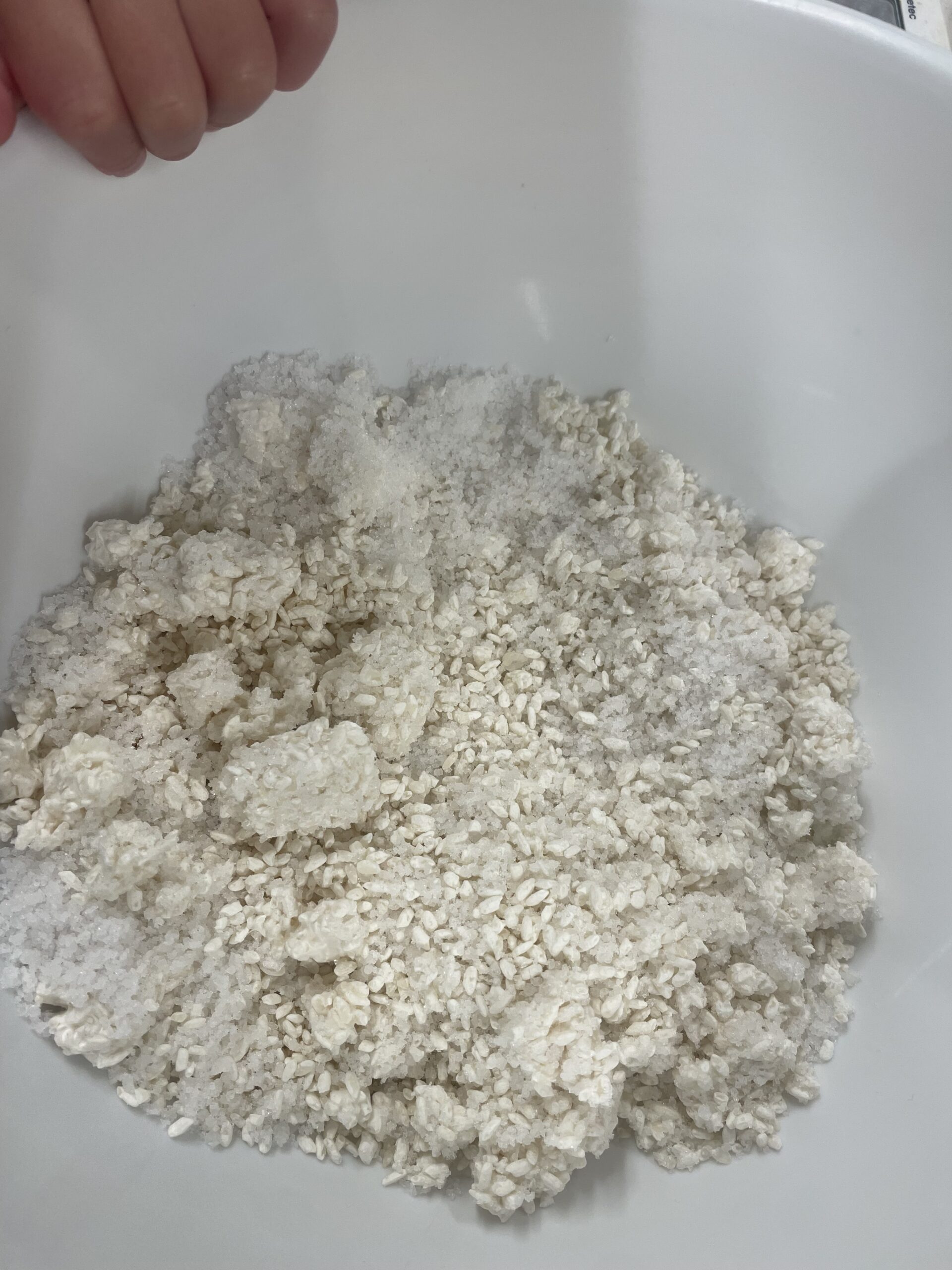 味噌づくり　米麹と塩