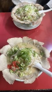天外　 ラーメン ニンニクラーメン チャーシューメン