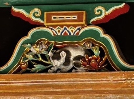 日光東照宮　眠り猫